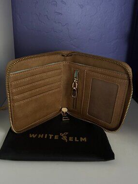 White Elm Zip-around Wallet